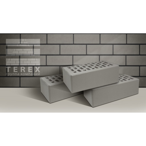 ОБЛИЦОВОЧНЫЙ КИРПИЧ TEREX СЕРЫЙ 1,4NF